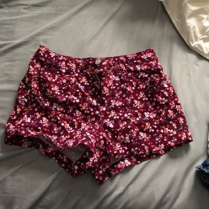Flower shorts